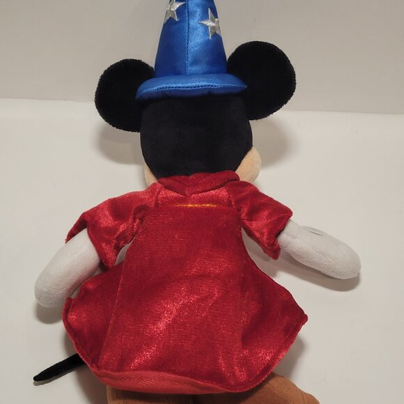 Disney 13" Plush Fantasia Mickey Mouse Wizard - Picture 3 of 5
